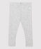 Legging en coton b&eacute;b&eacute;. gris BELUGA CHINE