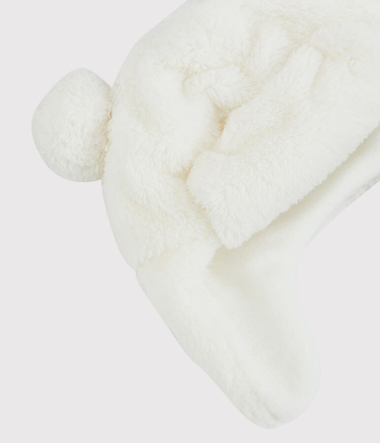 Bonnet enfant fille blanc