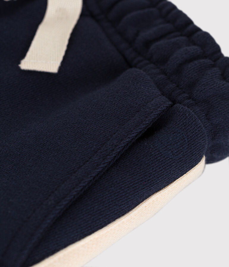 Short en coton enfant gar&ccedil;on bleu SMOKING