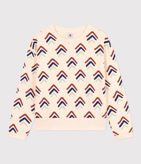 Sweatshirt en molleton femme blanc AVALANCHE/ MULTICO
