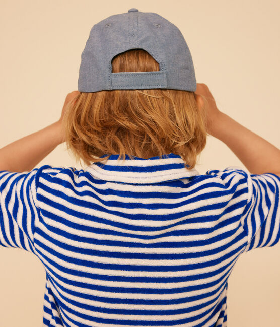 Casquette en denim bleu ciel enfant DENIM TRES CLAIR