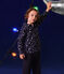 Chemise en flanelle enfant garçon bleu MEDIEVAL/blanc MARSHMALLOW