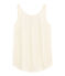 Debardeur lin femme blanc MARSHMALLOW