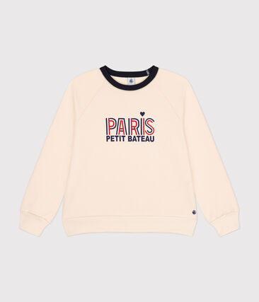 Sweatshirt en molleton femme