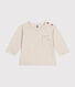 Tee-shirt manches longues en jersey fin bébé
