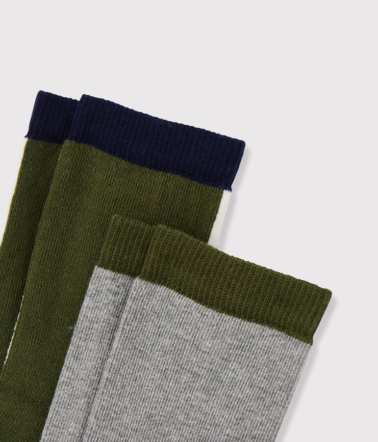 Lot de paires de chausettes gar&ccedil;on multicouleur