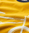 Tee-shirt manches courtes en coton enfant garçon jaune BOUDOR