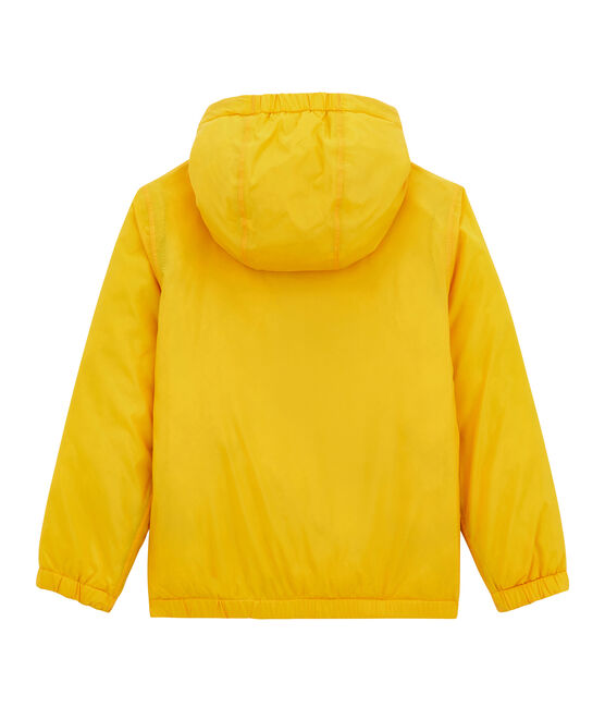 Coupe-vent chaud reversible enfant jaune JAUNE