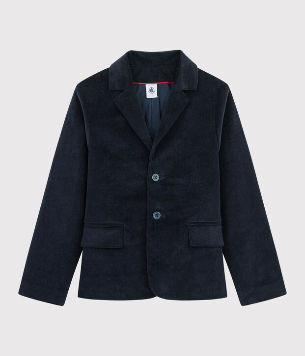 Veste habill&eacute;e enfant gar&ccedil;on bleu marine