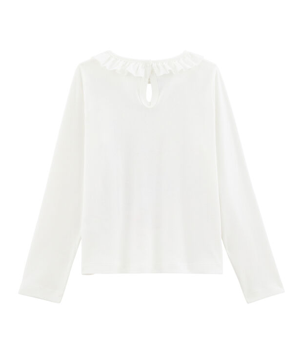 Tee-shirt enfant fille blanc