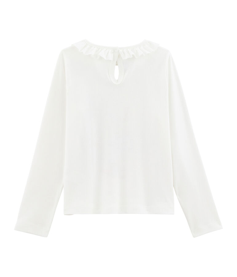 Tee-shirt enfant fille blanc