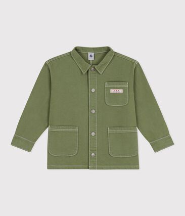 Veste enfant en coton unie