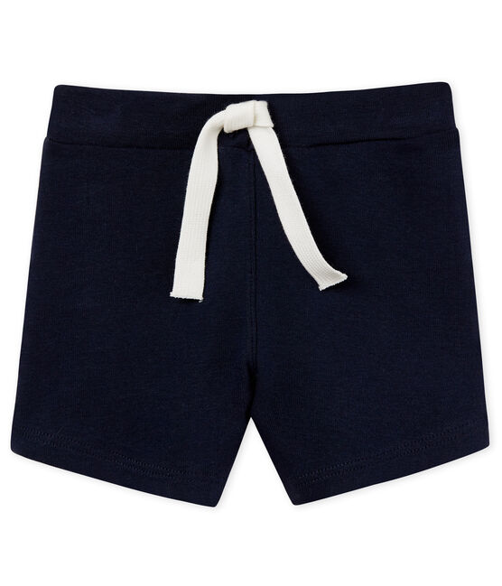 Short bébé garçon uni bleu SMOKING