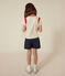Short en coton enfant fille bleu SMOKING