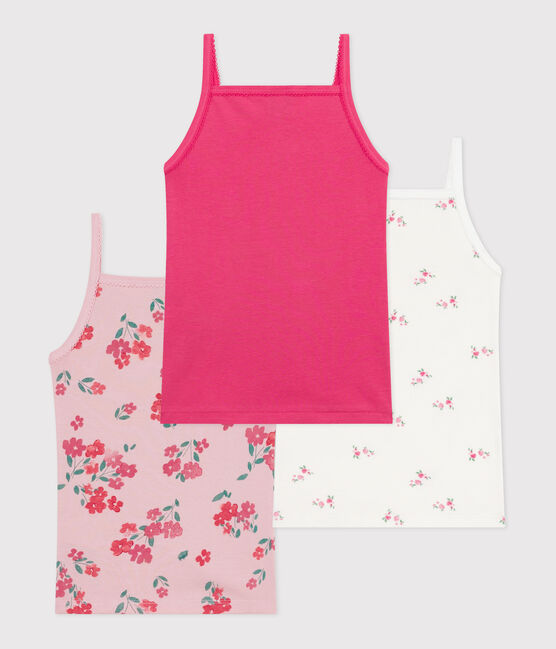 Lot de chemises à bretelles en coton imprimé fleurs variante 1