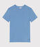 Tee-shirt Femme l'Iconique Cocotte en coton uni bleu ALASKA