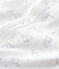 Combinaison longue imprimé marmottes bébé en coton biologique blanc MARSHMALLOW/gris GRIS