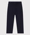 Pantalon en toile de coton enfant garçon bleu SMOKING