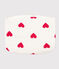 Pochette Cœurs blanc MARSHMALLOW/rouge TERKUIT