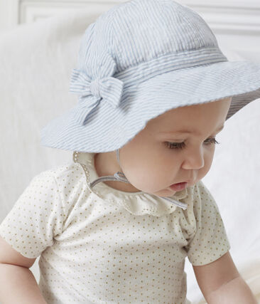 Body Bebe Fille A Collerette Marshmallow Or Petit Bateau