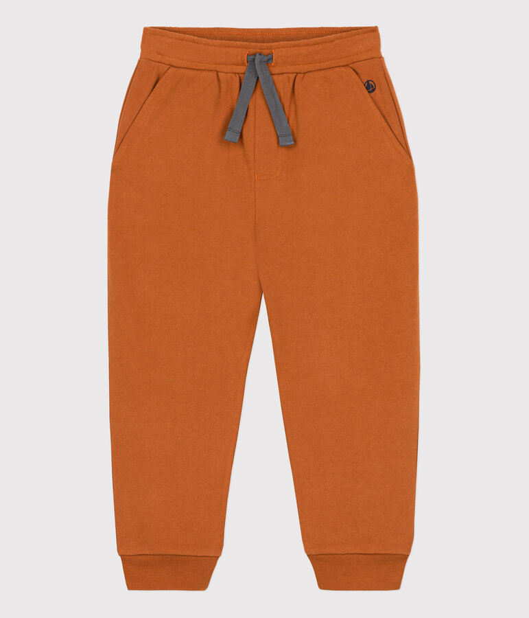 Pantalon de jogging en molleton enfant fille / gar&ccedil;on marron ECUREUIL