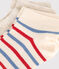 2 paires de chaussettes enfant en coton à rayures variante 1