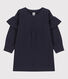 Robe manches longues en molleton enfant fille