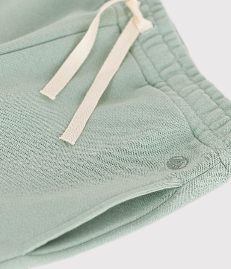 Pantalon de jogging en molleton enfant fille vert HERBIER