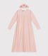 Chemise de nuit et tiare cœur en velours enfant