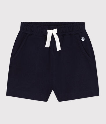 Short enfant en coton uni