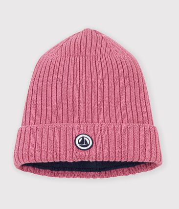 Bonnet en tricot doublé en polaire enfant garçon-fille