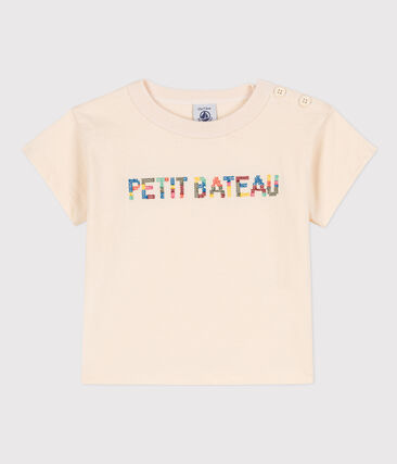 PETIT BATEAU - Tee-shirt manches courtes bébé en jersey brodé