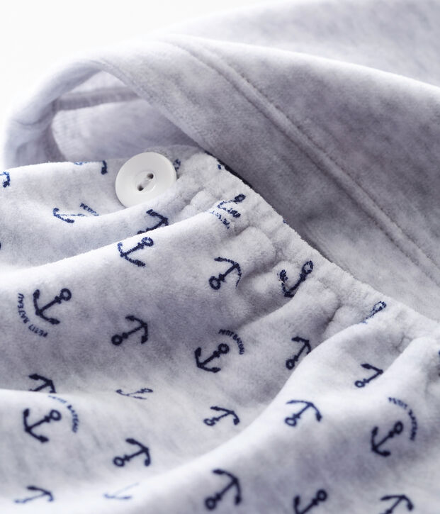 Pyjama b&eacute;b&eacute; gar&ccedil;on gris/multicouleur