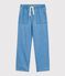 Pantalon enfant en denim bleu DENIM CLAIR