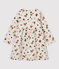 Robe matelassée bébé beige MONTELIMAR/blanc MULTICO