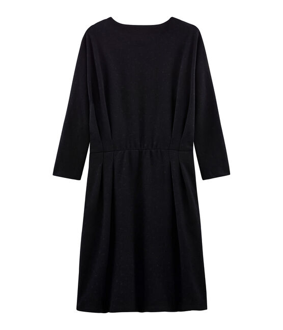 Robe ajustée manches longues femme noir NOIR/noir LUREX NOIR