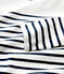 Marinière iconique en coton Femme blanc MARSHMALLOW/bleu SMOKING