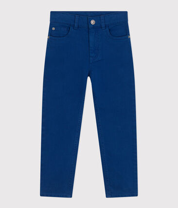 Pantalon droit en denim de couleur enfant garçon