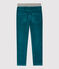 Pantalon regular en velours enfant garçon vert PINEDE