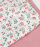 Lot de 2 shorties enfant en coton long fleuris variante 1