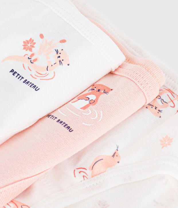 Lot de 3 culottes en coton multicouleur