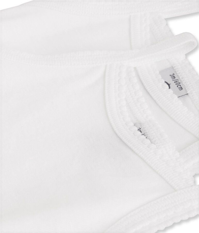 Duo de bodies &agrave; bretelles b&eacute;b&eacute; fille multicouleur