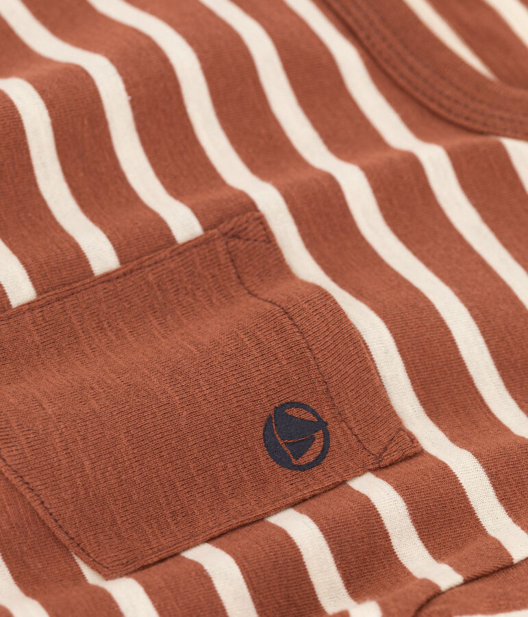 Tee-shirt manches longues en coton enfant gar&ccedil;on CINA+AVALANCHE