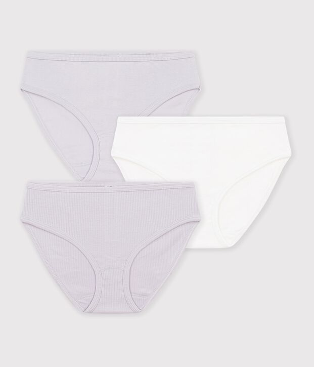 Lot de 3 culottes  en coton multicouleur
