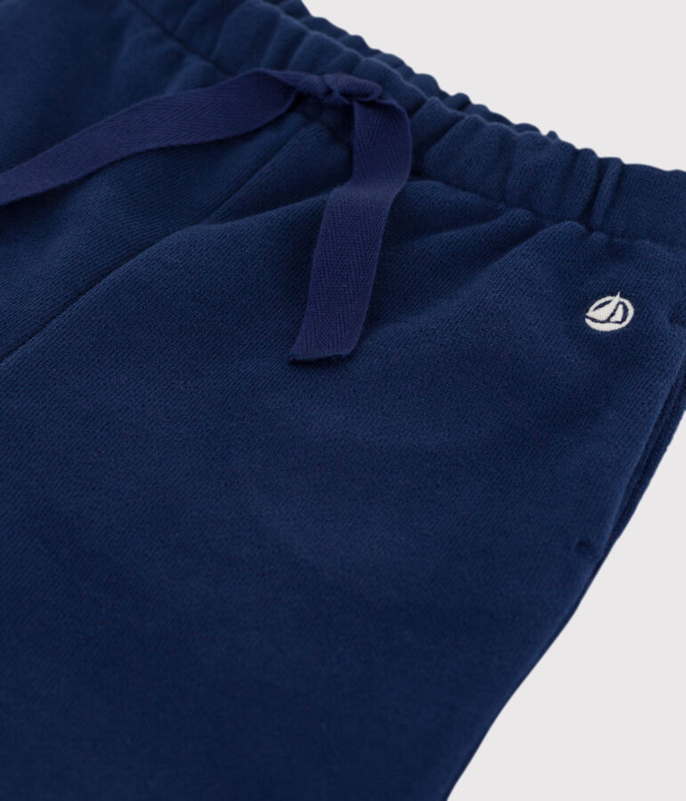 Pantalon b&eacute;b&eacute; en molleton bleu MEDIEVAL