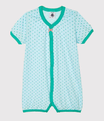 PETIT BATEAU - Combicourt bébé fille en côte