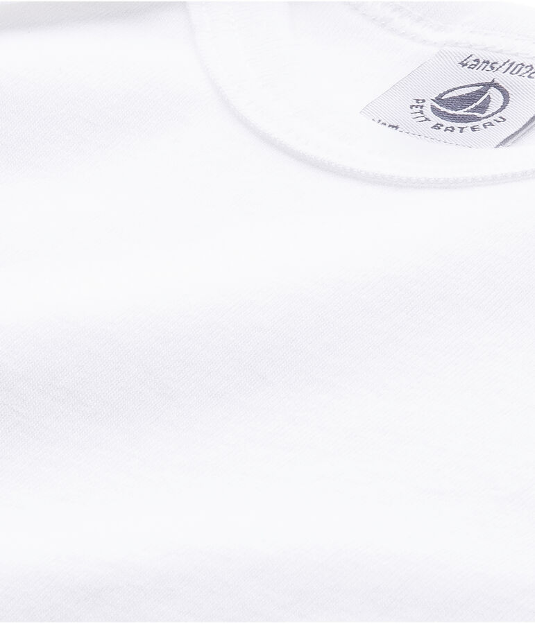 Body blanc manches courtes b&eacute;b&eacute; blanc