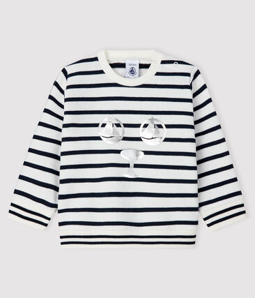 PETIT BATEAU - Sweatshirt bébé fille en molleton