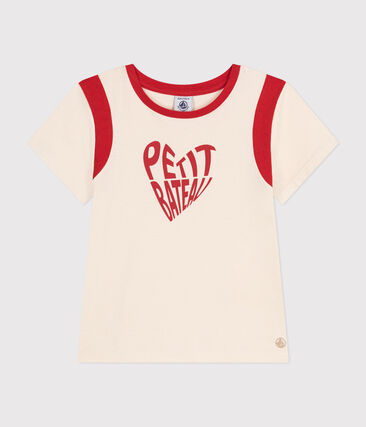 Tee-shirt en jersey enfant fille