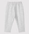 Pantalon en molleton bio bébé gris BELUGA CHINE